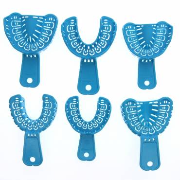 Cubetas Implantes Perforadas Impresión Autoclavables 6 uds. Masters